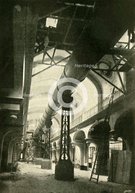 'The Telescope Completed', 1900.  Creator: Unknown.