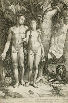 The Temptation, 1605. Creator: Jan Saenredam