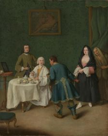 The Temptation, 1746. Creator: Pietro Longhi