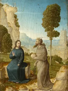The Temptation of Christ, c. 1500/1504. Creator: Juan de Flandes, the Elder