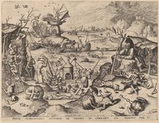 The Temptation of Saint Anthony, 1561. Creator: Unknown