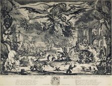 The Temptation of Saint Anthony, 1635. Creator: Callot, Jacques (1592-1635)