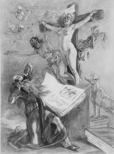 The Temptation of Saint Anthony, 1878. Creator: Félicien Rops