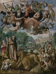 The Temptation of Saint Anthony the Great, 1594. Creator: Martin de Vos