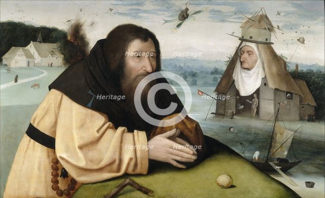 The Temptation of Saint Anthony, Between 1500 and 1510. Artist: Bosch, Hieronymus, (School)  