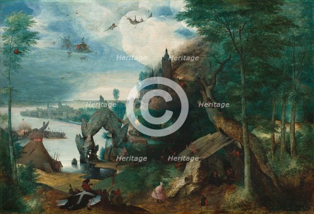 The Temptation of Saint Anthony, c. 1550/1575. Creator: Anon.