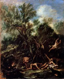 The Temptation of Saint Anthony c1706-c1707. Artist: Sebastiano Ricci