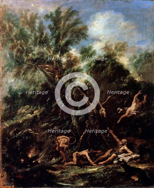 'The Temptation of Saint Anthony', c1706-c1707. Artist: Sebastiano Ricci