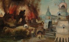 The Temptation of Saint Anthony, ca. 1550-60. Creator: Workshop of Herri met de Bles (Netherlandish, Bouvines 1480?-after 1550)