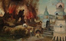 The Temptation of Saint Anthony, ca. 1550-60. Creator: Workshop of Herri met de Bles (Netherlandish, Bouvines 1480?-after 1550)