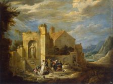 The Temptation of Saint Anthony, Early 1650s. Creator: Teniers, David, the Younger (1610-1690)