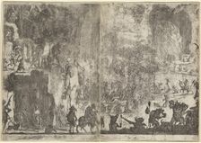 The Temptation of Saint Anthony [first version], c. 1617. Creator: Jacques Callot