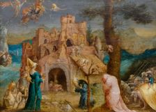 The Temptation of Saint Anthony, First Half of 16th cen.. Creator: Wellens de Cock, Jan (ca 1470-1528)
