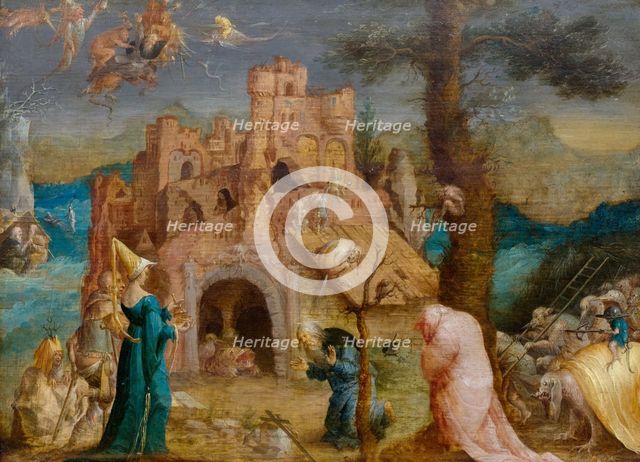 The Temptation of Saint Anthony, First Half of 16th cen.. Creator: Wellens de Cock, Jan (ca 1470-1528).