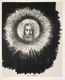 The Temptation of Saint Anthony (First Series): And In the Very Disk of the Sun Shines..., 1888. Creator: Odilon Redon (French, 1840-1916); Becquet (French); Edmond Deman