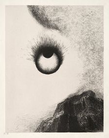 The Temptation of Saint Anthony (First Series): Everywhere Eyeballs are Aflame, 1888. Creator: Odilon Redon (French, 1840-1916); Becquet (French); Edmond Deman