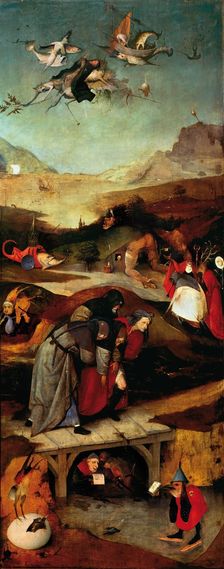 The Temptation of Saint Anthony (Left wing of a triptych)