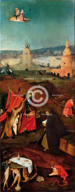 The Temptation of Saint Anthony (Right wing of a triptych).