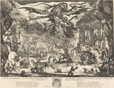 The Temptation of Saint Anthony [second version], 1635. Creator: Jacques Callot