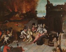 The Temptation of St Anthony, c.1530-c.1600. Creator: Unknown