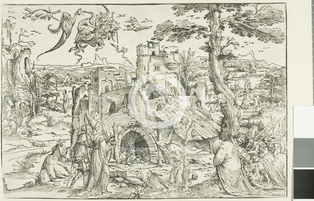 The Temptation of St. Anthony, n.d. Creator: Jan de Cock.