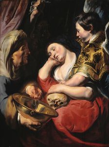 The Temptation of the Magdalene, c. 1616/17. Creator: Jacob Jordaens