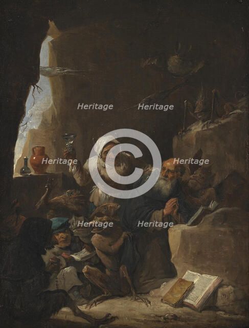 The Temptations of Saint Anthony, 1647-1649. Creator: David Teniers II.
