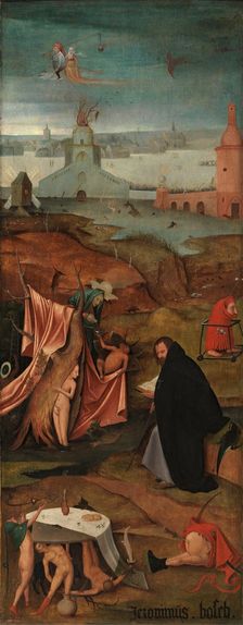 The Temptations of Saint Anthony the Abbot, 15th-16th centuries. Creator: Unknown