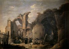 The Temptations of Saint Anthony the Abbot, 1650. Creator: David Teniers II