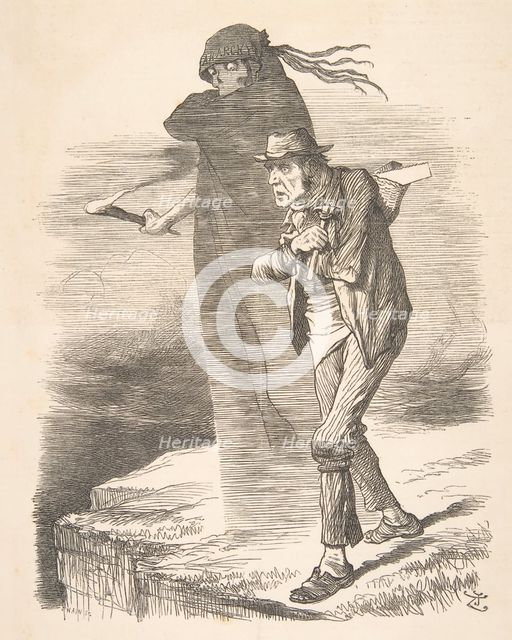 The Tempter (Punch, November 27, 1886), 1886. Creator: John Tenniel.