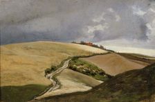 The Tempest, Motive from Germany, 1868. Creator: Hjalmar Munsterhjelm