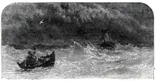 "The Tempest": Prospero adrift, 1860. Creator: Unknown