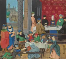 The Temperate and the Intemperate, about 1475-1480. Creator: Master of the Dresden Prayer Book