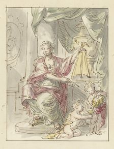The Temperance, 1677-1755. Creator: Elias van Nijmegen