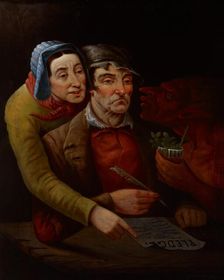 The Temperance Pledge, about 1851. Creator: John G. Dunn