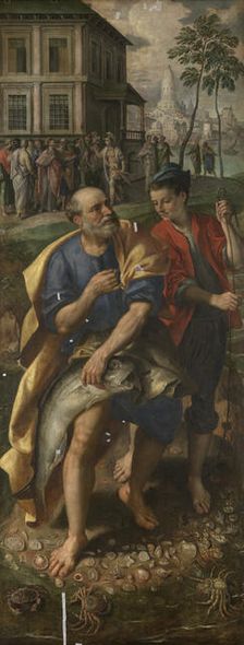 The Temple Tax, 1602. Creator: Martin de Vos