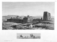 The Temple at Apollinopolis Magna, Etfu (Edfu) Egypt, c1808. Artist: Baltard