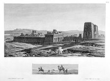 The Temple at Apollinopolis Magna, Etfu (Edfu) Egypt, c1808. Artist: Baltard