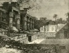 The Temple at Luxor 1890. Creator: Unknown