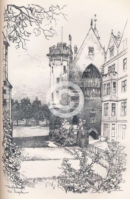 'The Temple', c1902. Artist: Tony Grubhofer.