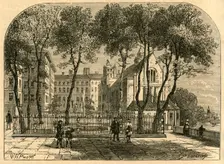 The Temple Fountain, from an Old Print (1897). Creator: Unknown