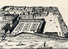 The Temple from the Thames c1650, (1903)