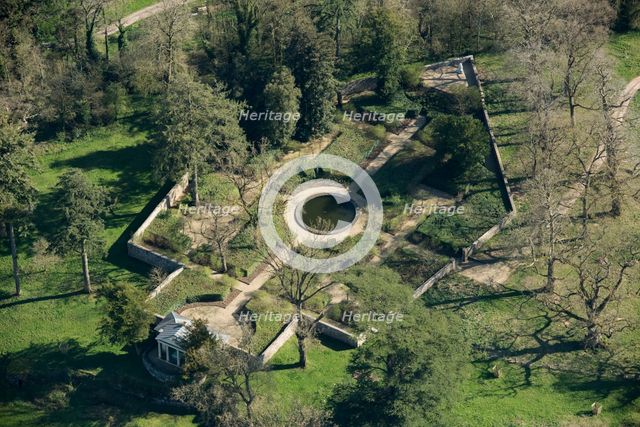 The Temple Garden at Mells Park, Somerset, 2018. Creator: Historic England Staff Photographer.