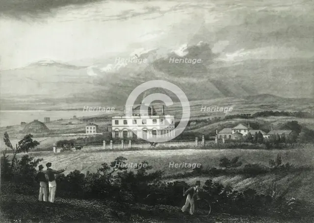 'The Temple Grammar School, Brighton', 1835. Creator: Henry Alexander Ogg.