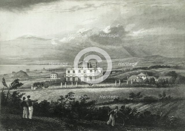 'The Temple Grammar School, Brighton', 1835. Creator: Henry Alexander Ogg.
