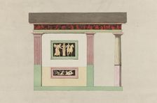 The temple in Skärva. Left outer wall (8), 1785. Creator: Carl August Ehrensvard