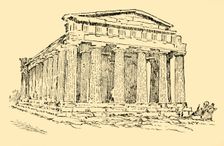 The Temple of the Greek Colony at Agrigentum in Sicily c1930. Creator: Unknown