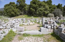 The Temple of the Egyptian Gods at Epidauros, Greece. Artist: Samuel Magal