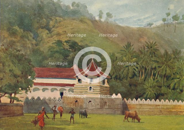 'The Temple of the Tooth, Kandy - Exterior', c1880 (1905). Creator: Alexander Henry Hallam Murray.