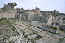 The Temple of the Victory of Caracalla, Dougga (Thugga), Tunisia. Creator: Samuel Magal